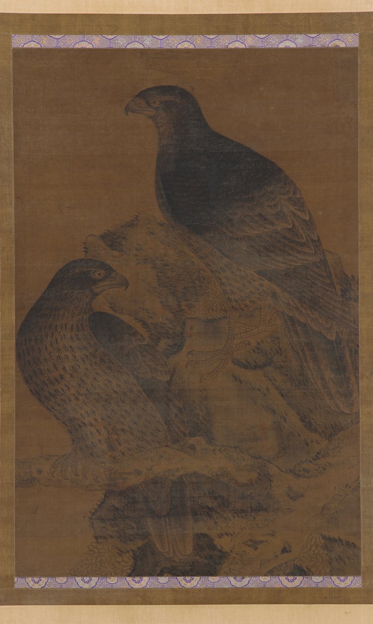 Duas águias, dinastia Ming, 1368-1644. de Unbekannt