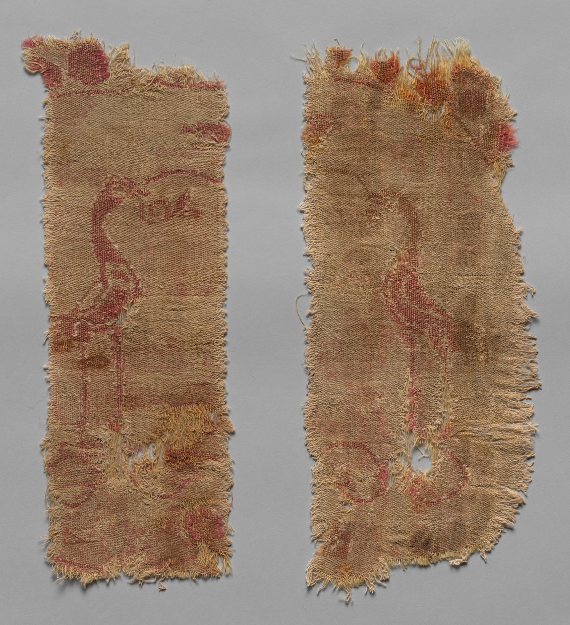 Dois fragmentos de Roundel de grande escala, 600s. de Unbekannt
