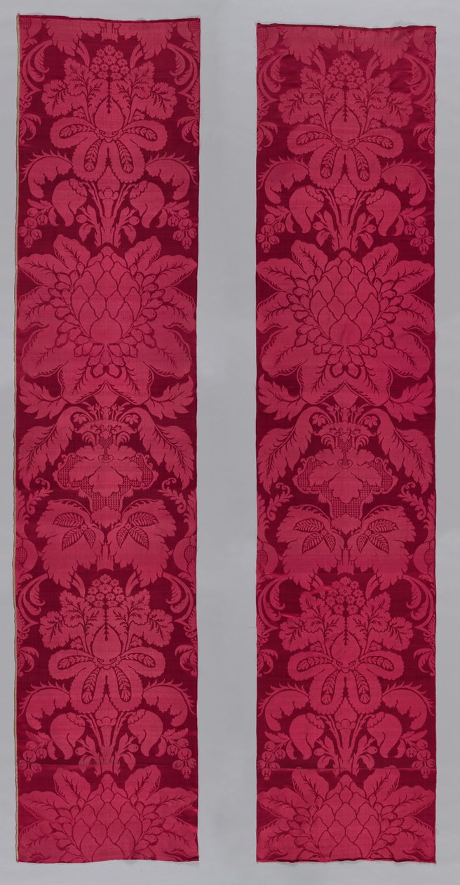 Dois Grandes Panos de Damasco, 1600s. de Unbekannt