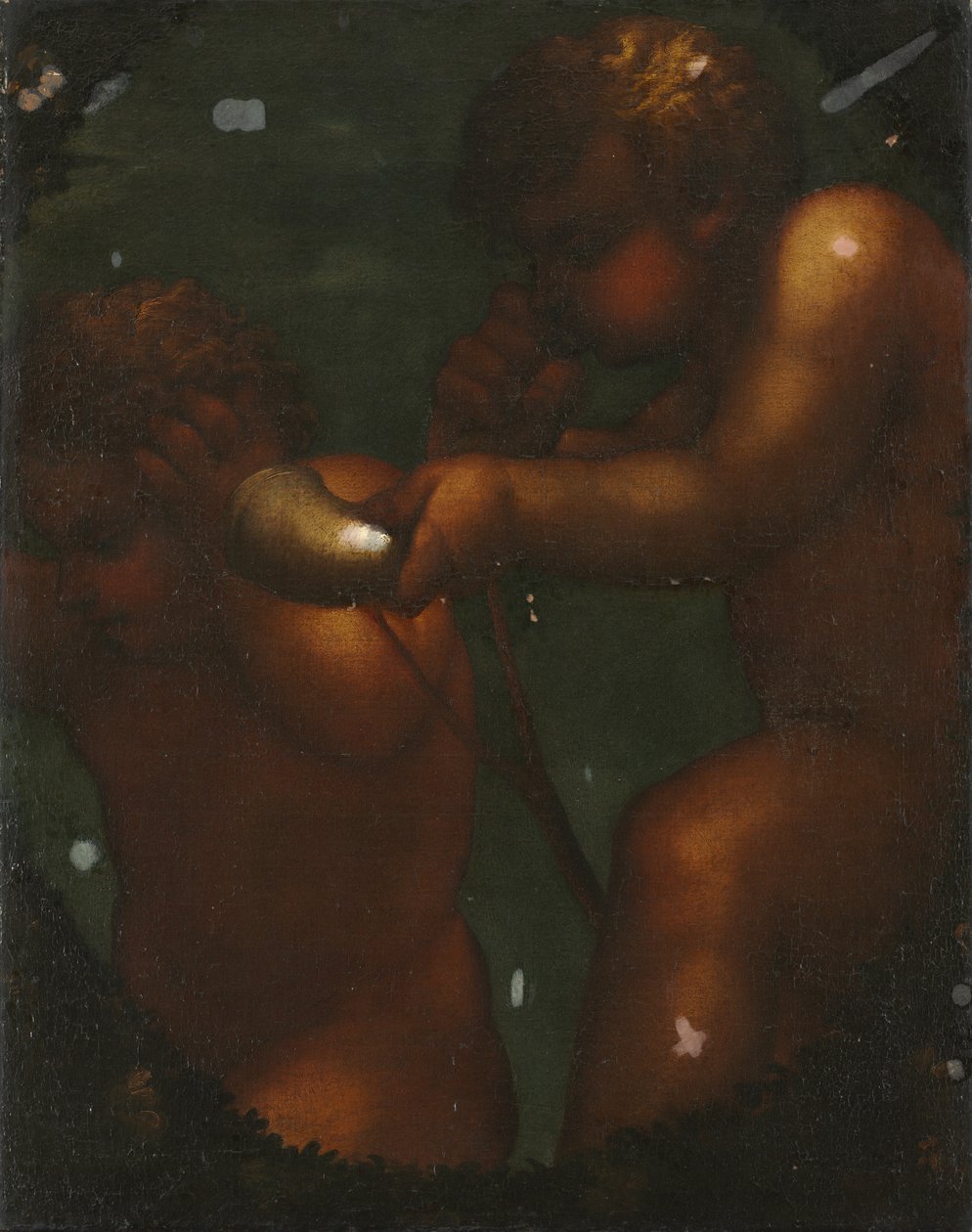 Dois Putti, década de 1700. de Unbekannt