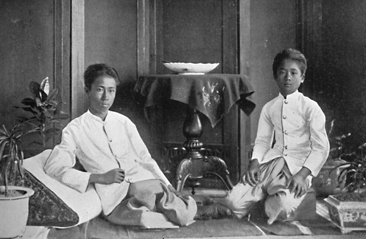 Dois senhores siameses, 1902 de Unbekannt