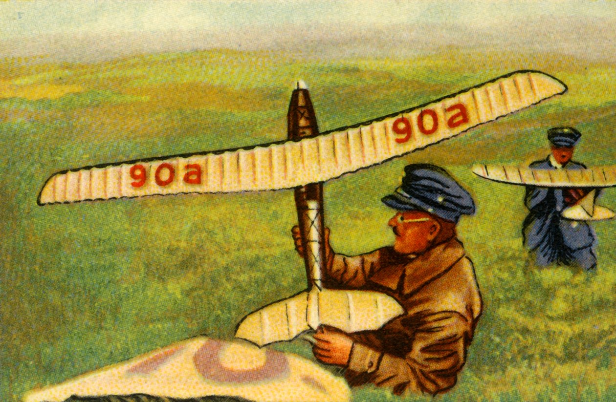 Avião modelo Tzschoppe, 1932. de Unbekannt