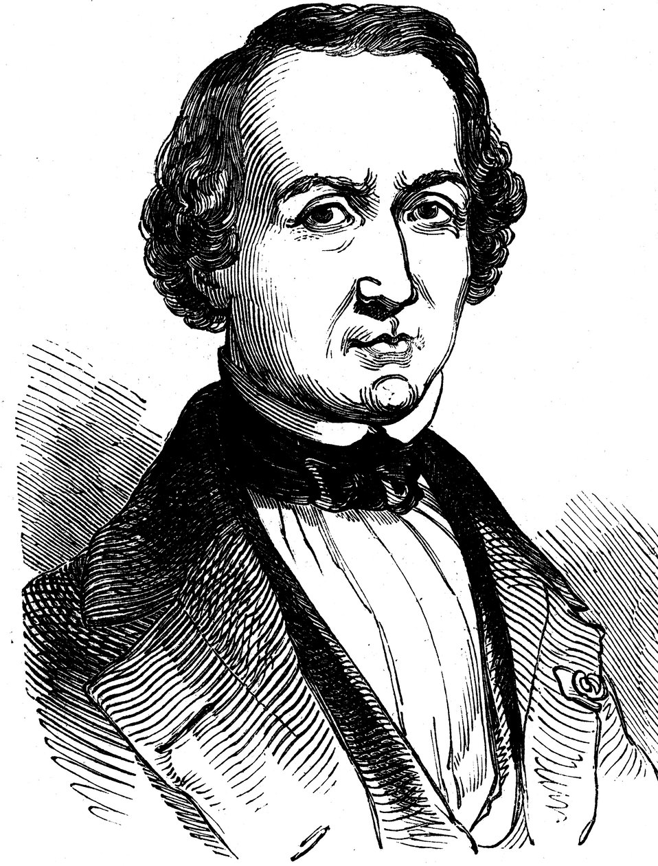 UJJ Leverrier, astrônomo francês que calculou a posição do planeta Netuno em 1846 1847 de Unbekannt