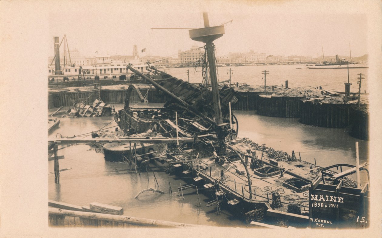 USS Maine, 1911 de Unbekannt
