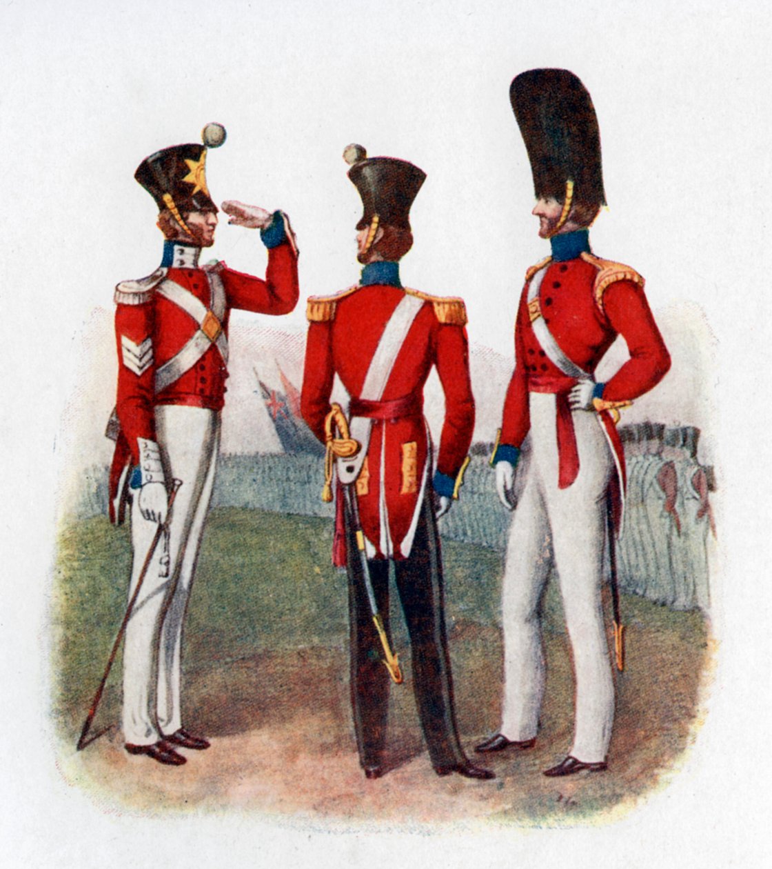 Uniforme do 86º Regimento, 1842 1904 de Unbekannt
