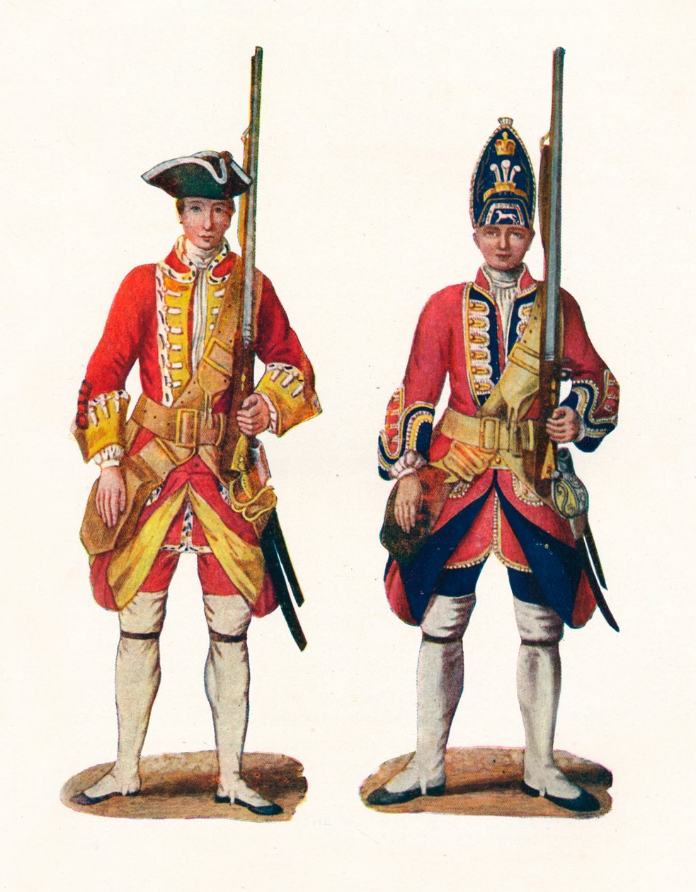 Uniformes pelo exército britânico, 1742, 1904 de Unbekannt