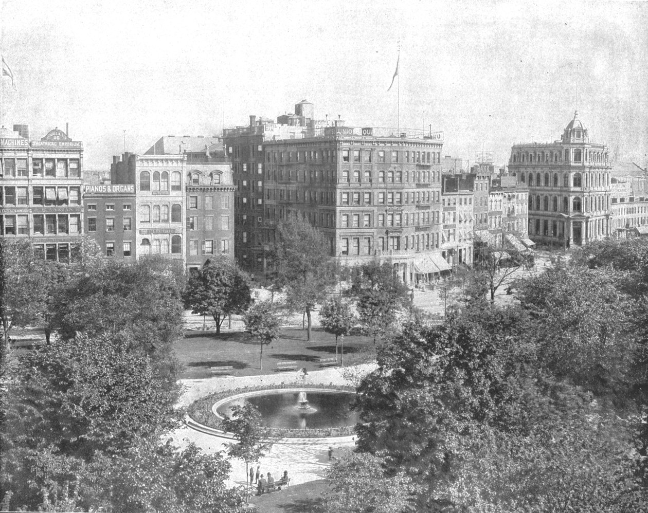 Union Square, Nova York, EUA, c1900. de Unbekannt