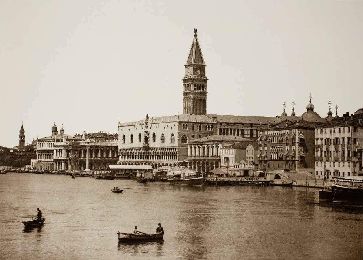 Sem título 99, c. 1890. [Palácio Ducal e Grande Canal, Veneza]. de Unbekannt