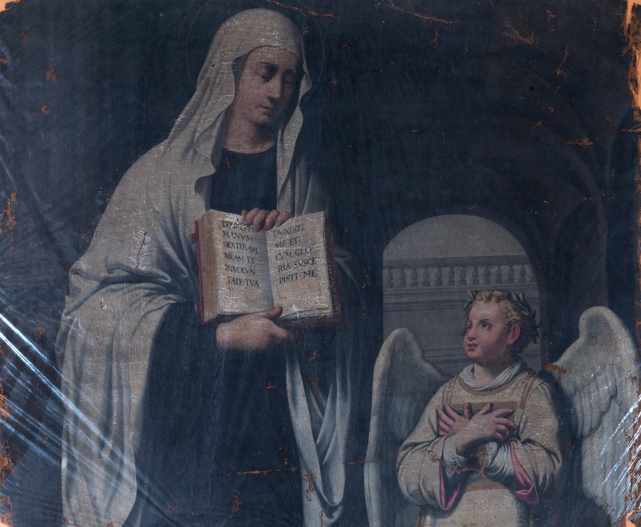 Sem título St. Francesca Romana, ca. 1650. de Unbekannt