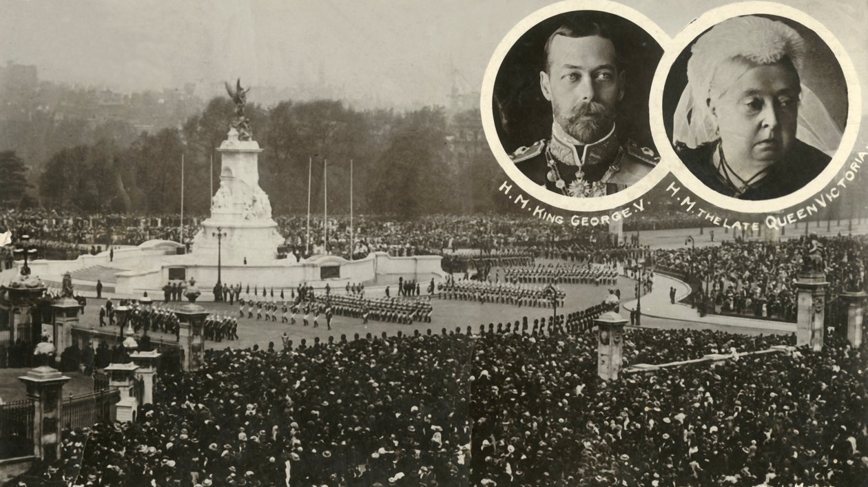 Revelação do Victoria Memorial, Londres, 16 de maio de 1911. de Unbekannt