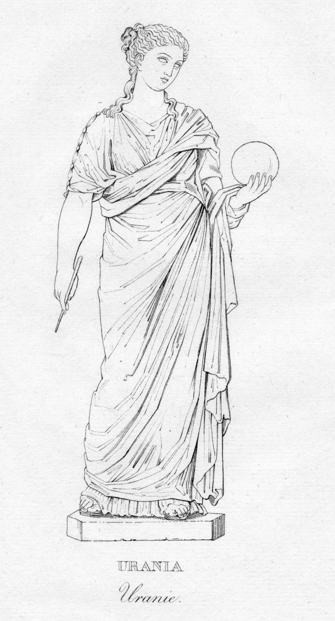 Urania Uranie, c1850 de Unbekannt