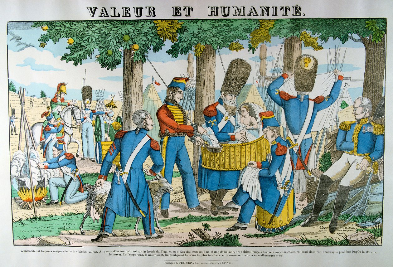 Valor e humanidade, século XIX de Unbekannt