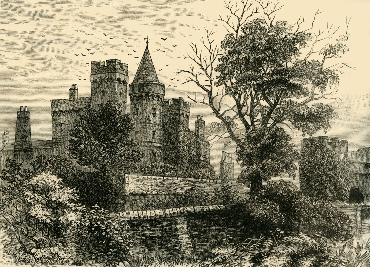 Castelo de Vanbrugh, c1878. de Unbekannt