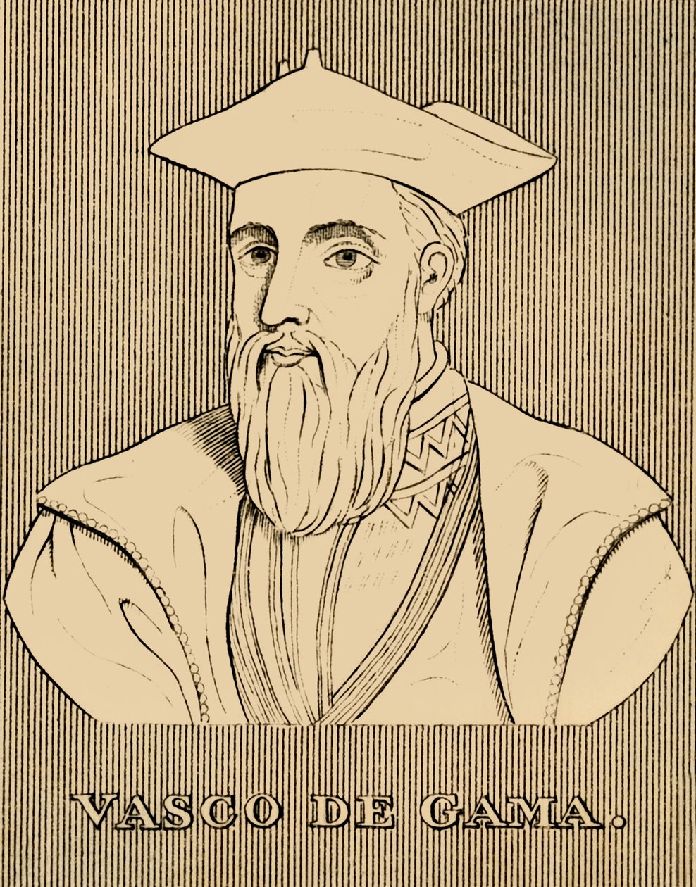 Vasco da Gama, c1460s-1524, 1830. de Unbekannt