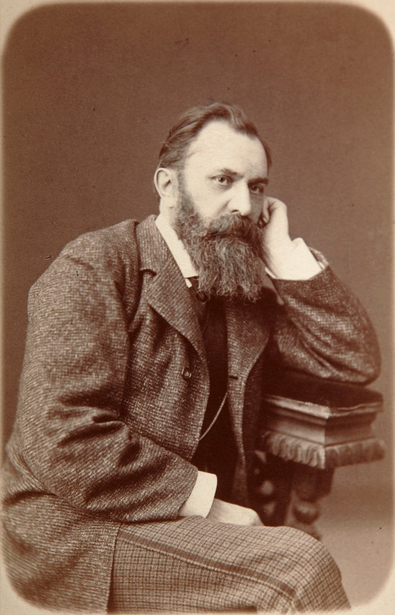 Vasily Perov, artista russo, 1880 de Unbekannt