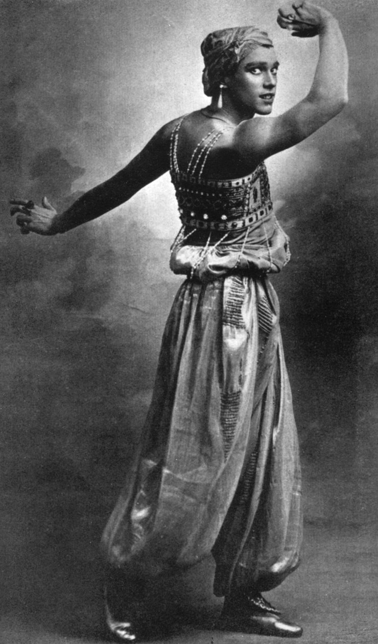 Vaslav Nijinsky, bailarino e coreógrafo russo de Unbekannt