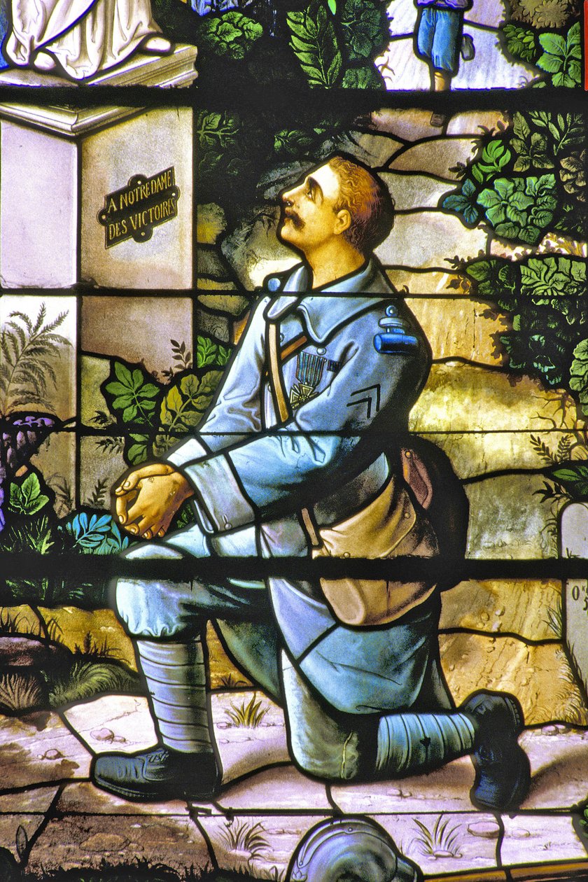Vaucouleurs (departamento 55) - "Cabeludo" da Guerra de 14-18 de Unbekannt
