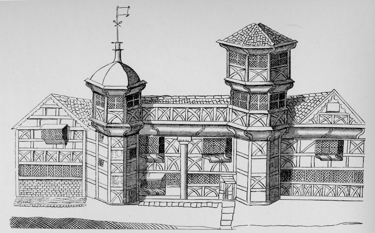 Casa de Vaux Hall Manor, c1813, 1912 de Unbekannt