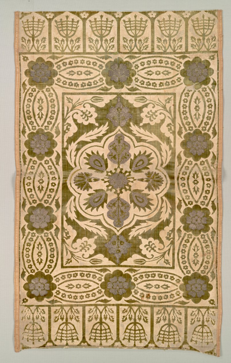 Capa de almofada de veludo, 1600s. de Unbekannt