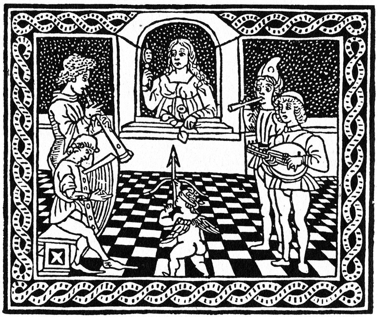 Xilogravura veneziana, c1500 1964. de Unbekannt
