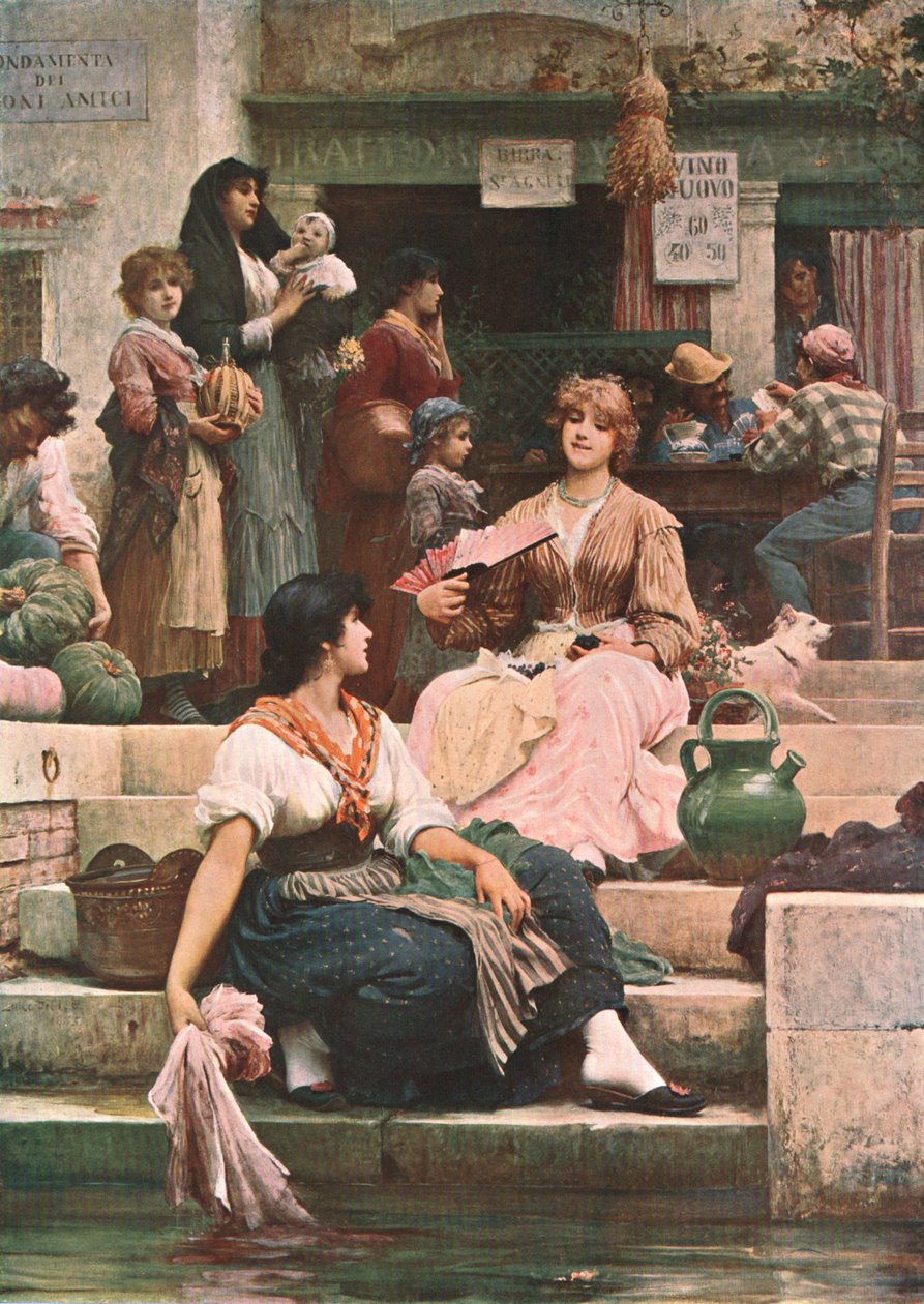 Venetians, 1885, c1902. de Unbekannt