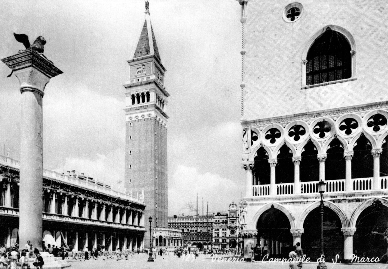 Veneza, Campanile de S. Marco, século XX de Unbekannt