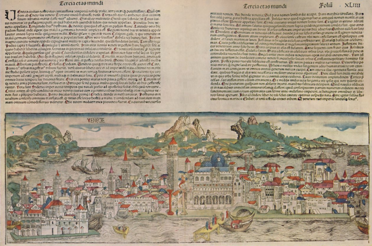 Veneza em 1493, 1925. de Unbekannt