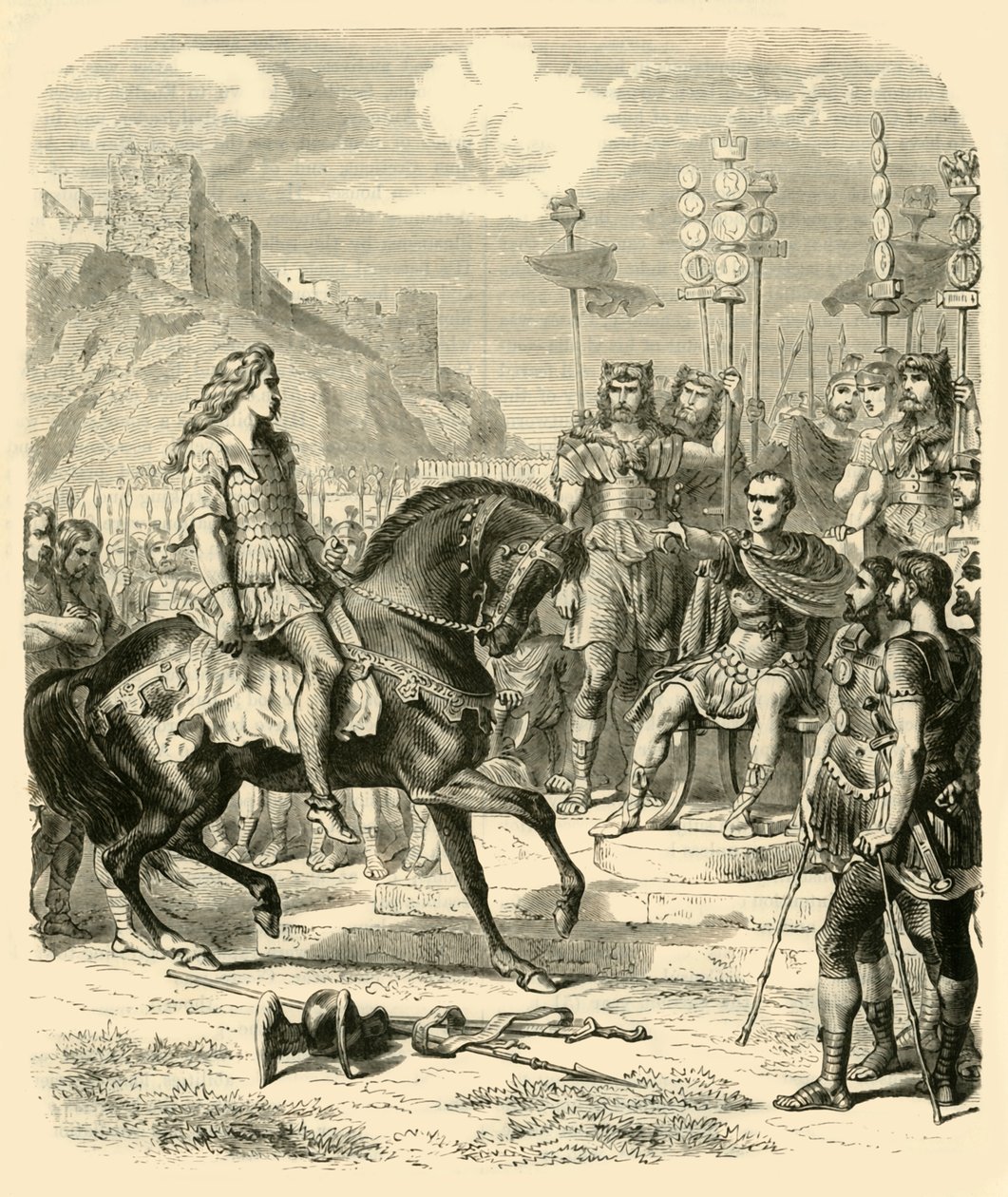 Vercingetorix Antes de César, 1890. de Unbekannt