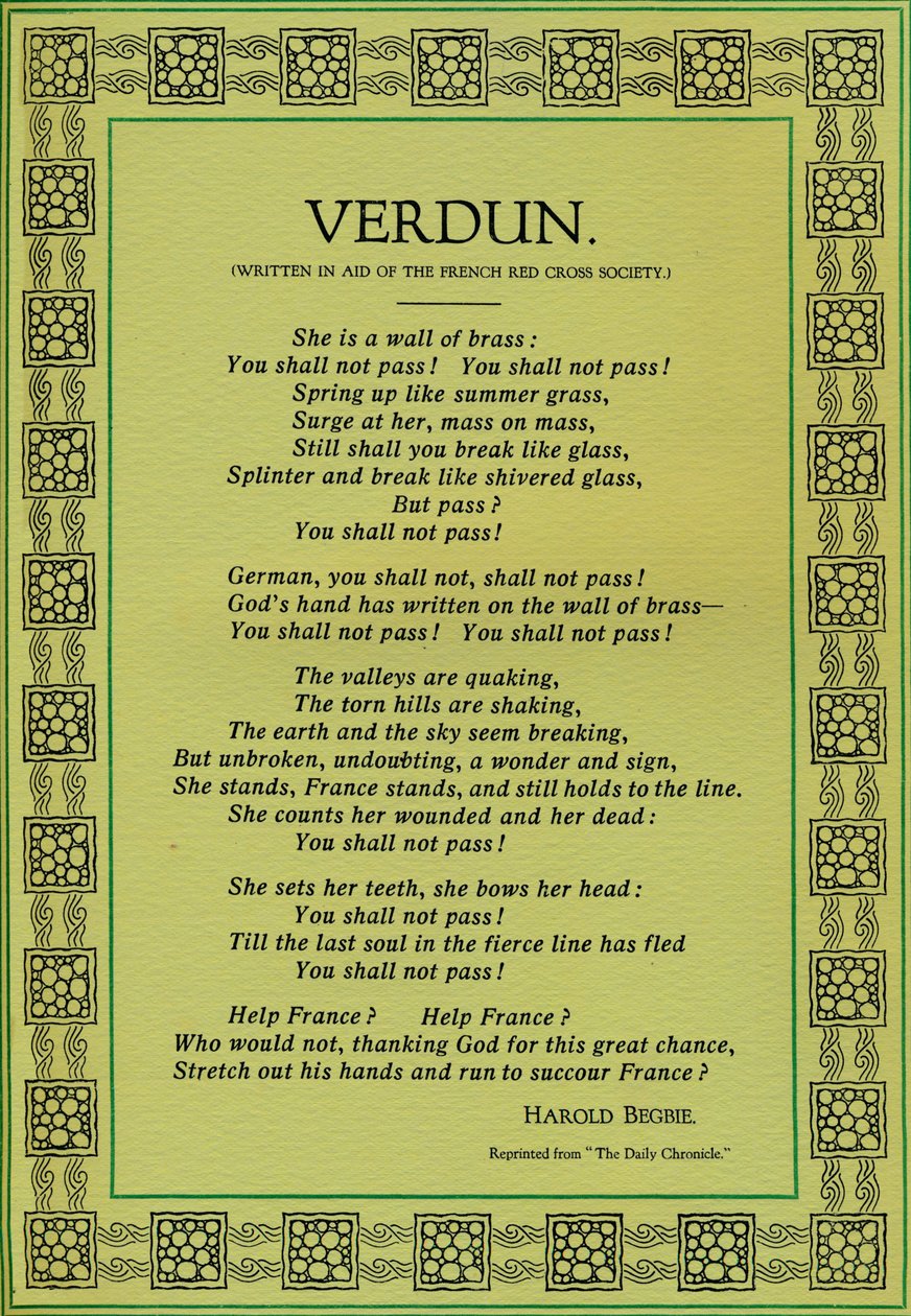 Verdun, 1916 de Unbekannt