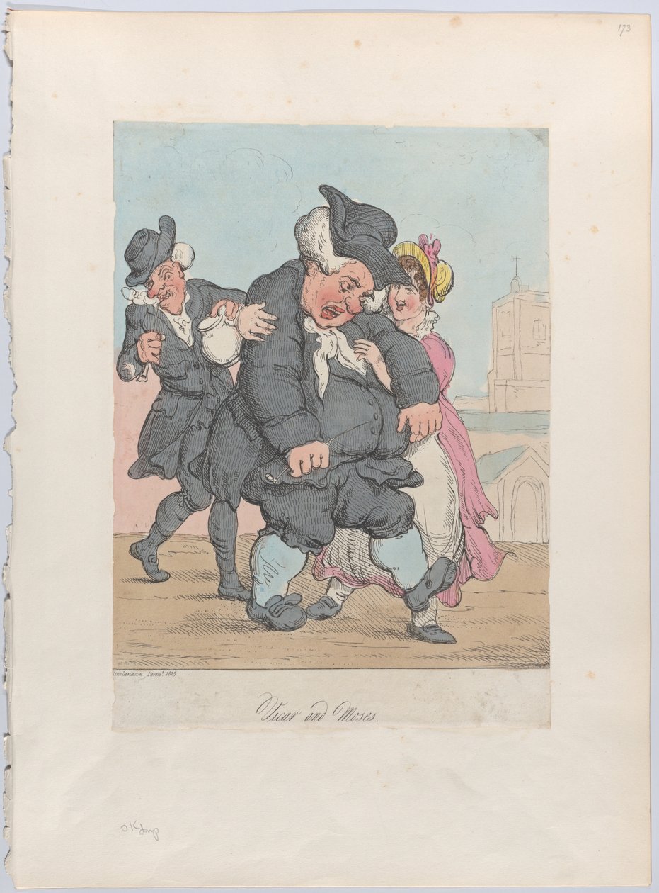 Vigário e Moisés, 1815., 1815. de Unbekannt