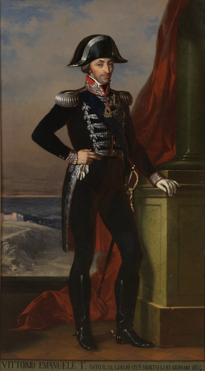 Victor Emmanuel I da Sardenha 1759-1824 de Unbekannt