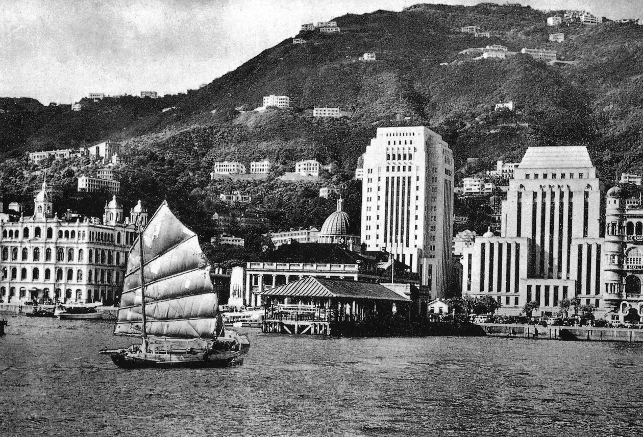 Victoria City, ou a cidade de Victoria, Hong Kong, c1920s-c1930s de Unbekannt