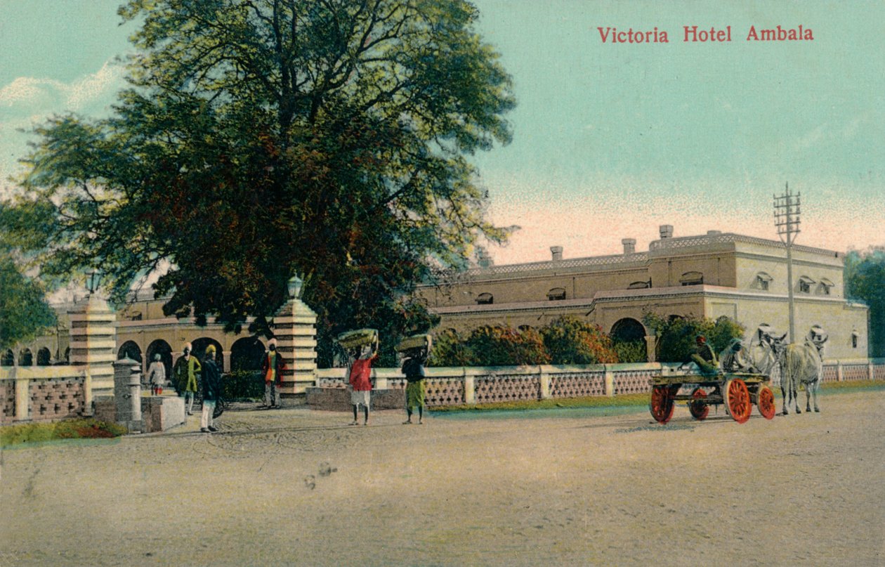 Victoria Hotel Ambala, c1900 de Unbekannt