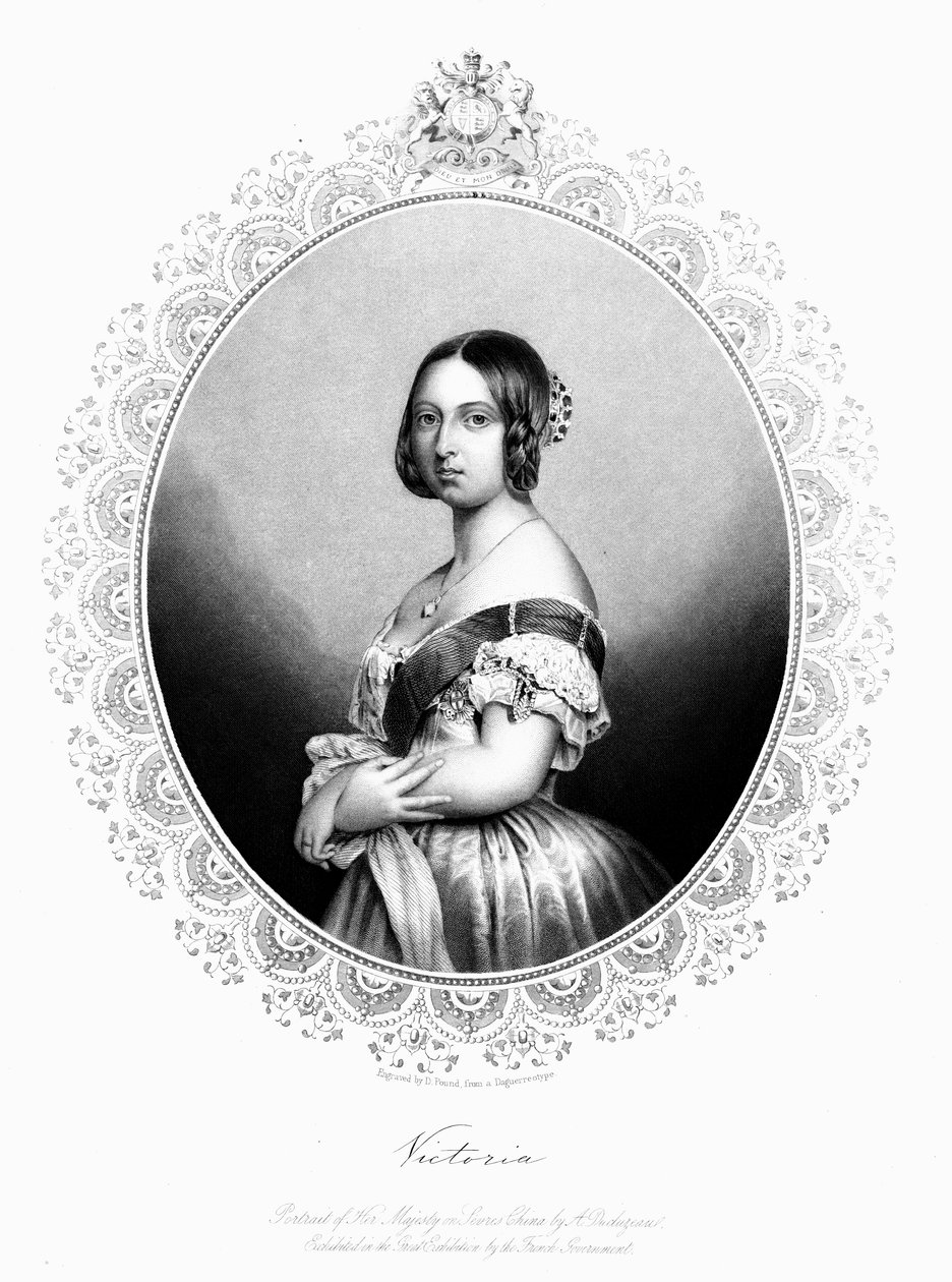 Victoria, rainha da Grã-Bretanha e Irlanda, c1850 de Unbekannt