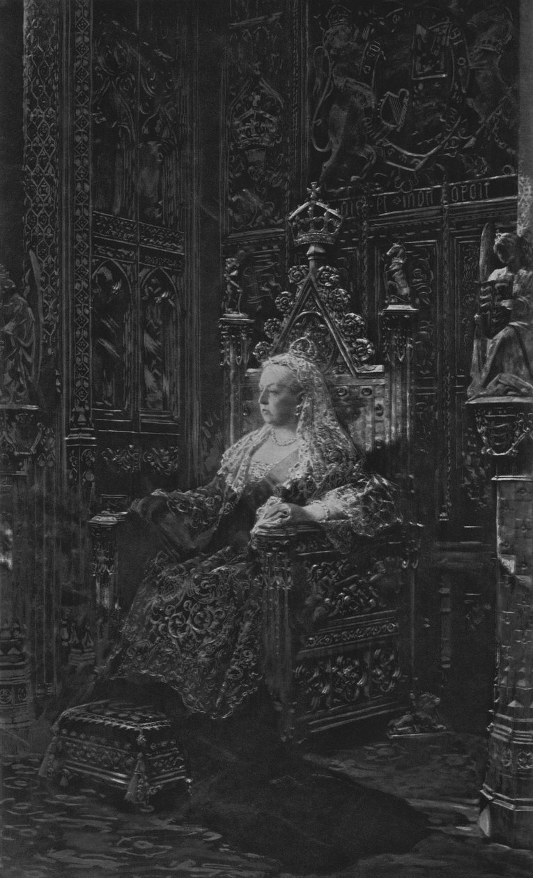 Rainha Victoria Empress, Victoria, a rainha e imperatriz de 1901. de Unbekannt