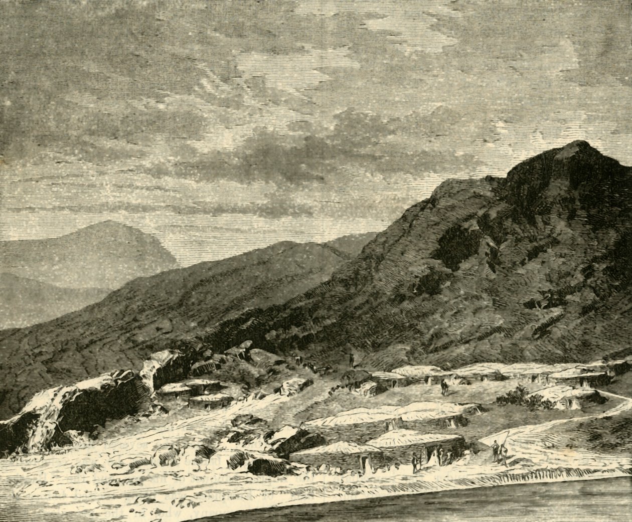 Vista na Armênia, 1890. de Unbekannt
