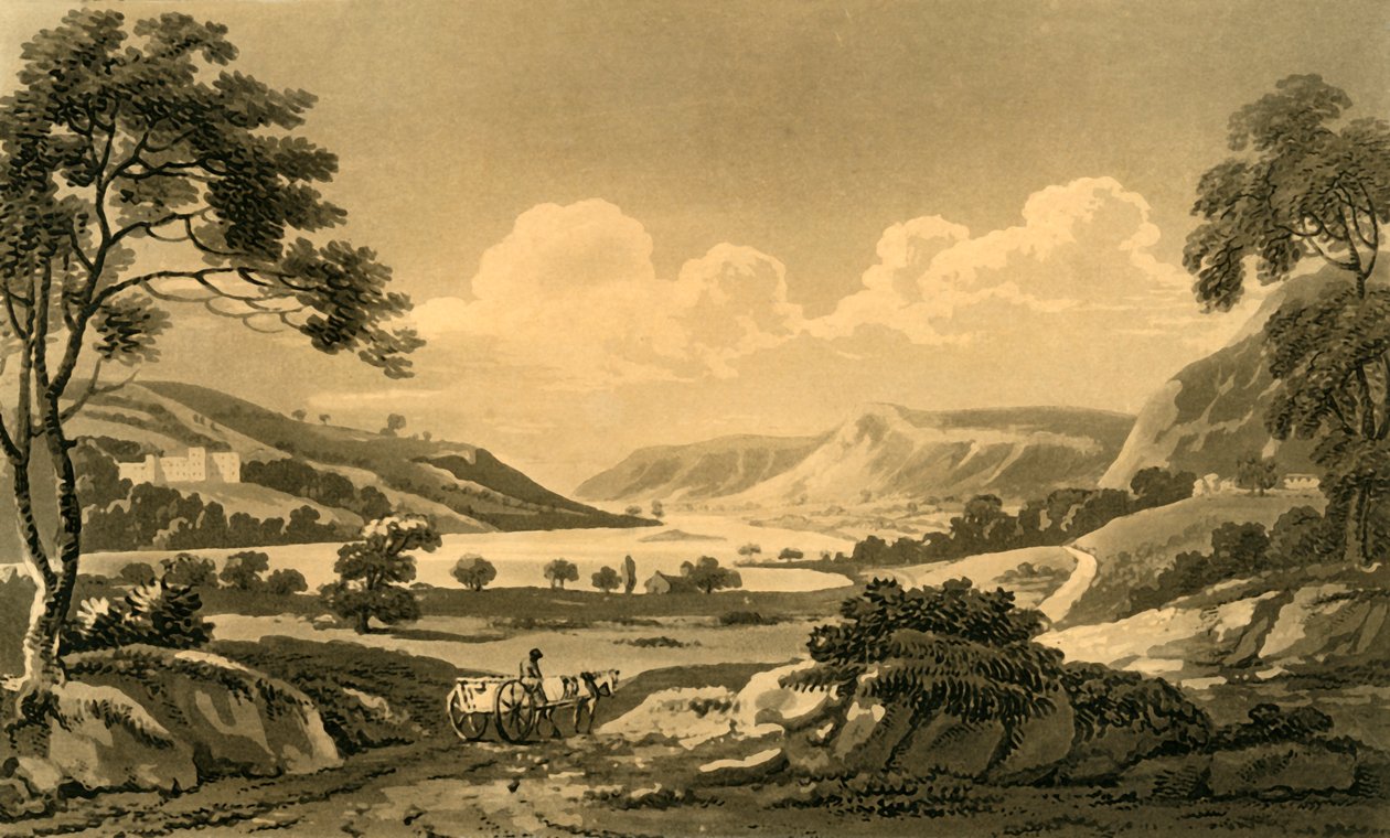 Vista no Carse de Gonrie, 1802. de Unbekannt