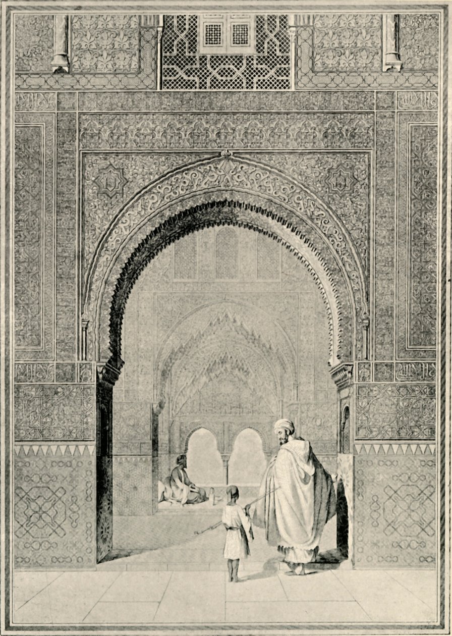 Vista no salão das duas irmãs, século XIX, 1907. de Unbekannt