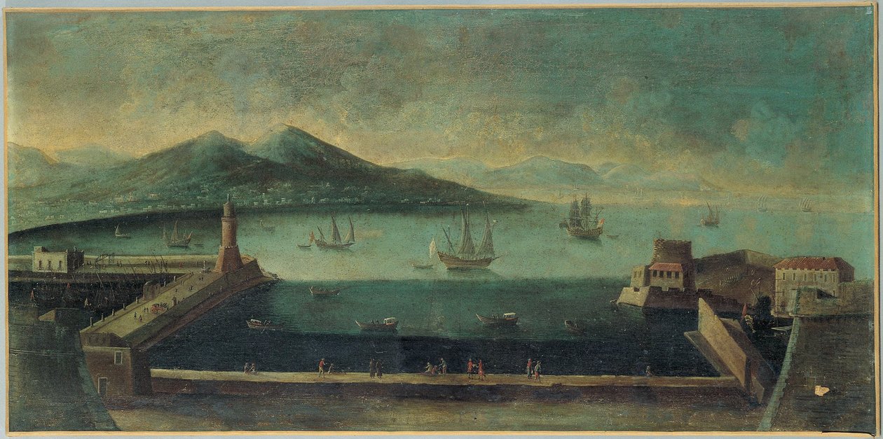 Vista de Argostoli na ilha de Cefalônia, ca 1770-1790 de Unbekannt