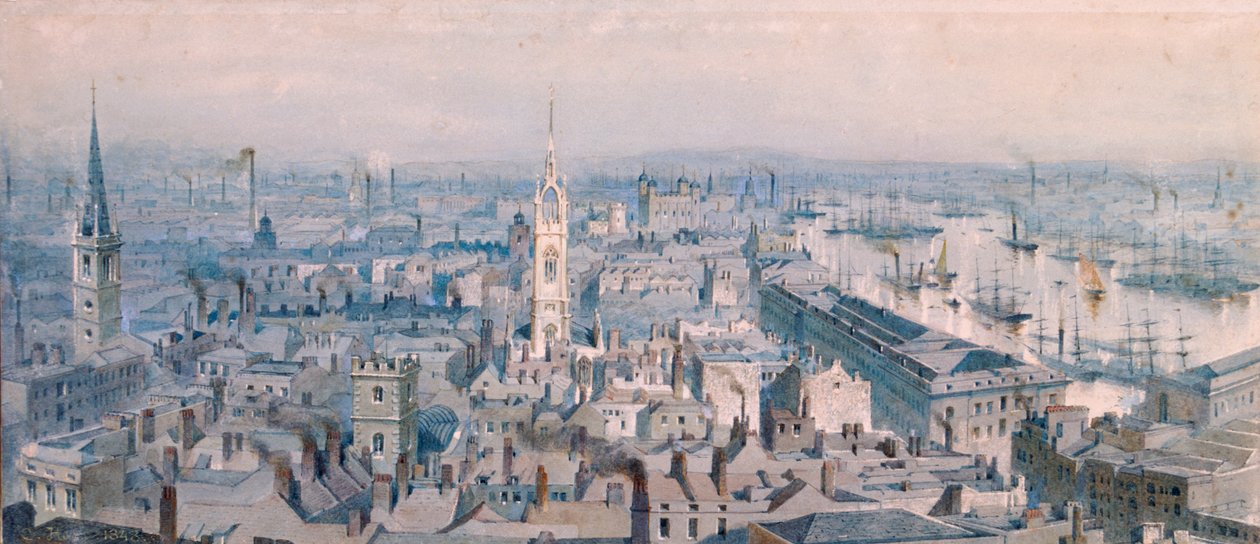 Vista de Londres de Unbekannt