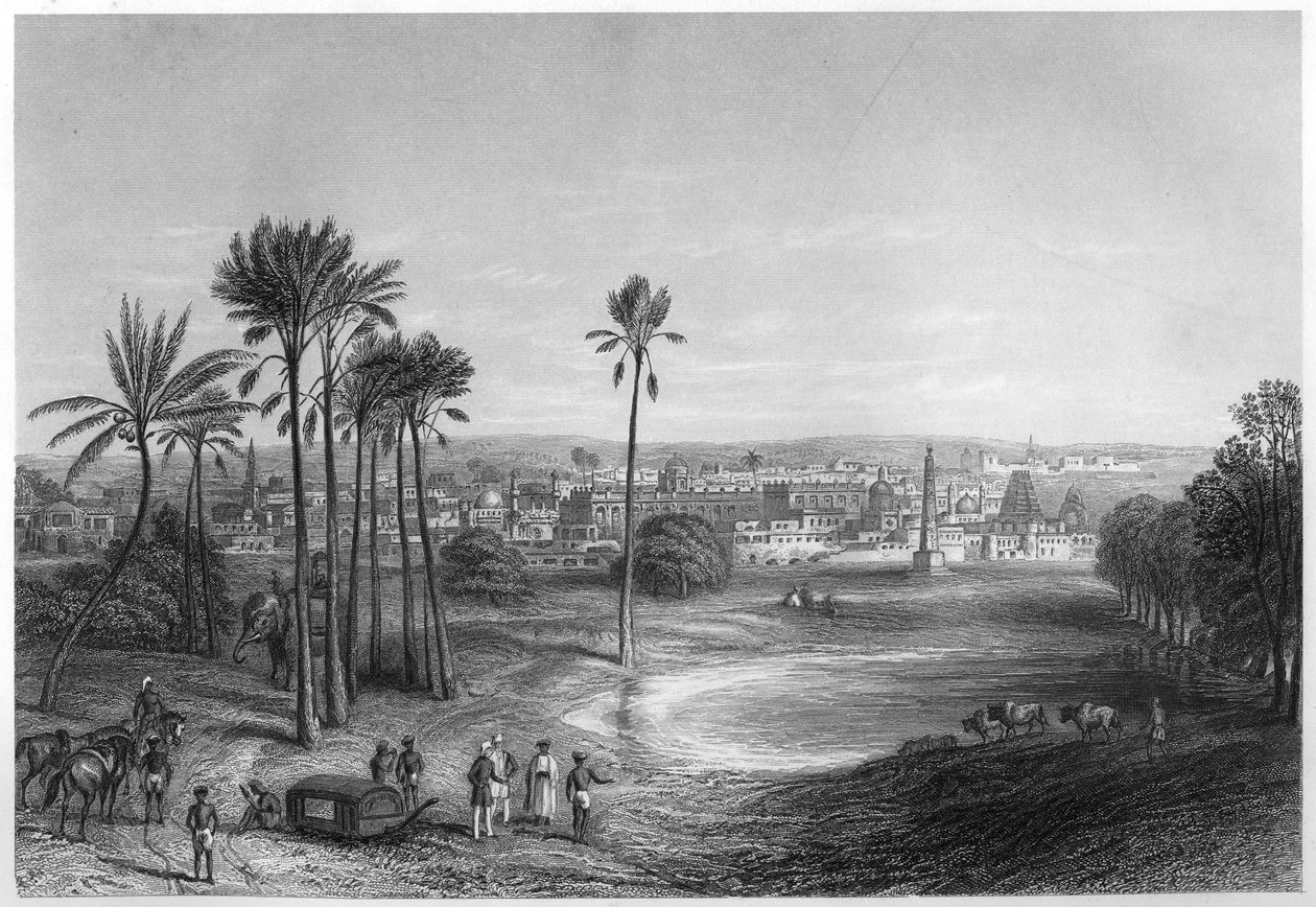 Vista de Madras, Índia, c1860 de Unbekannt