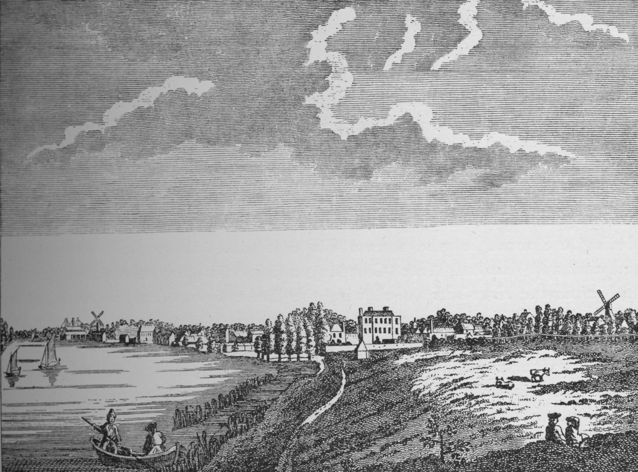 Vista de Wandsworth, Surrey, c1780, 1912 de Unbekannt