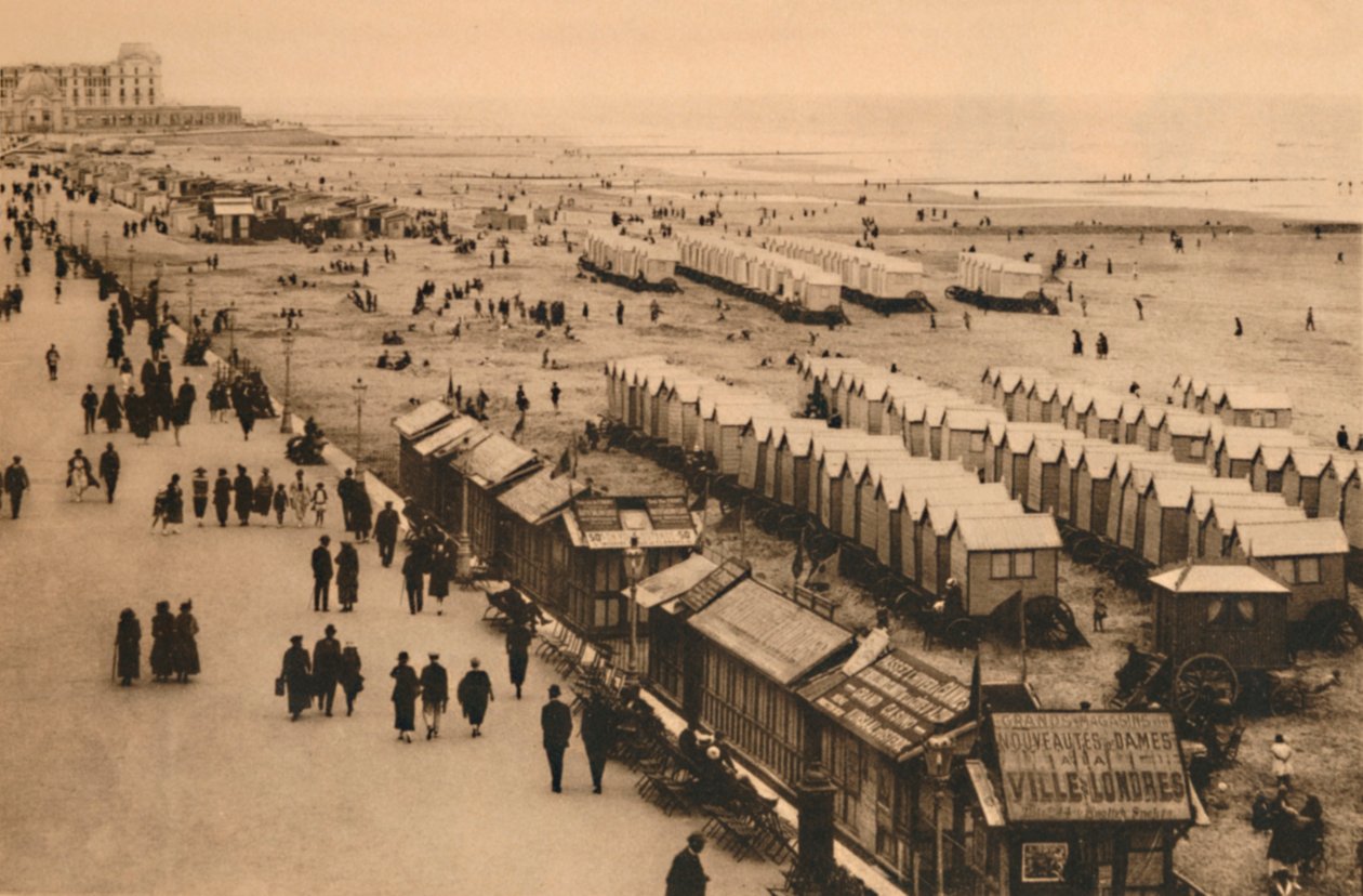 Vista da Esplanada em direção ao Palace Hotel and Cabins, c1928 de Unbekannt