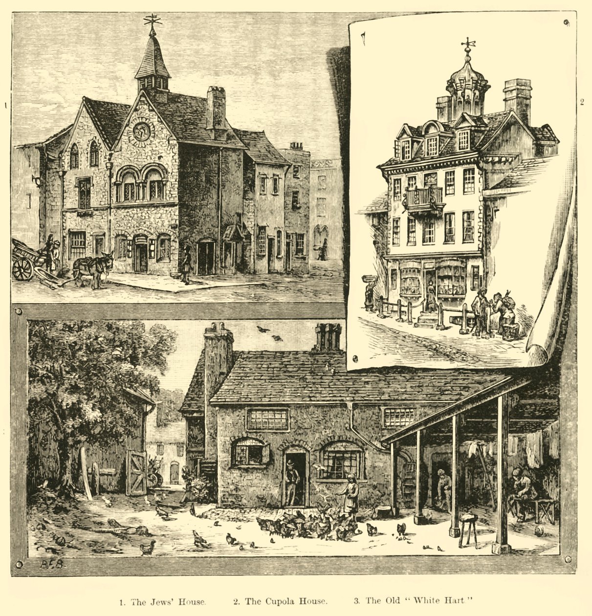 Vistas em Bury, 1898. de Unbekannt