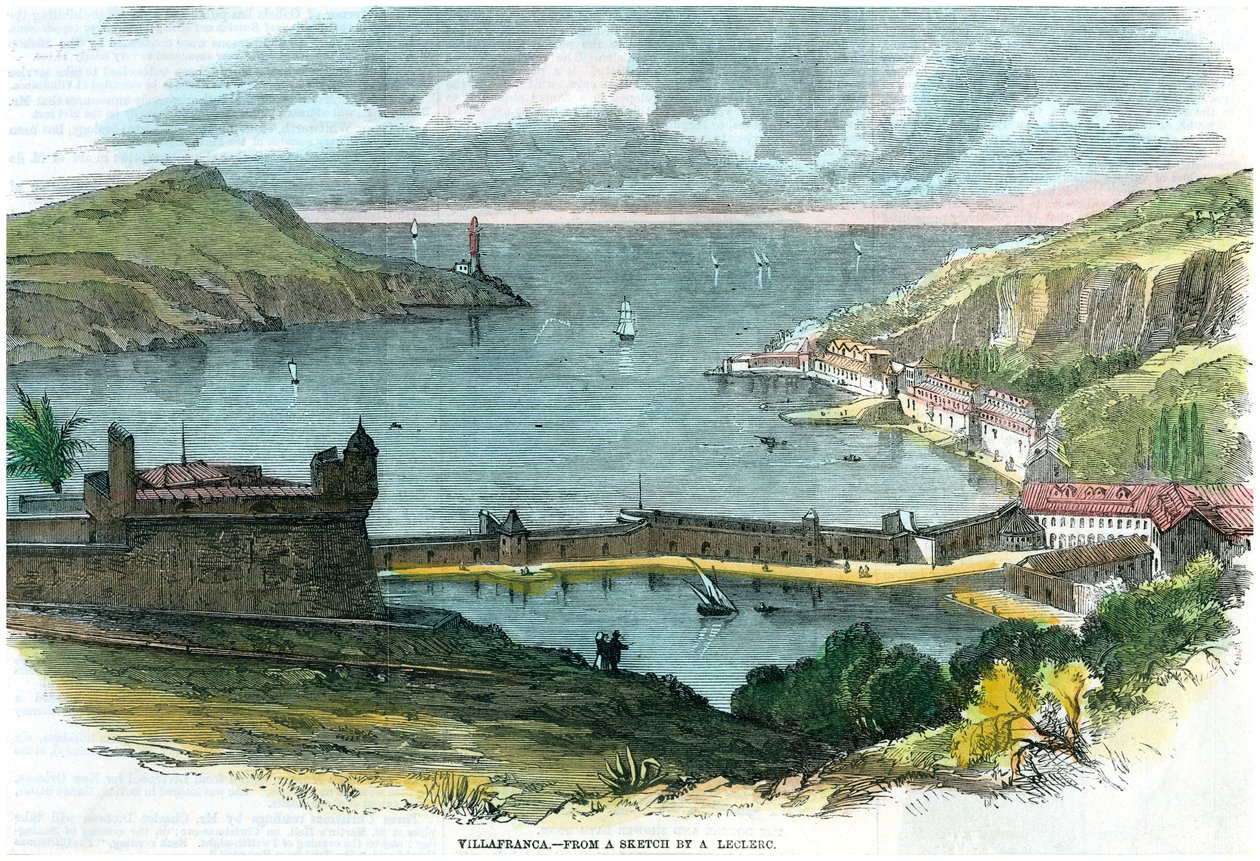 Villafranca, Itália, c1870 de Unbekannt