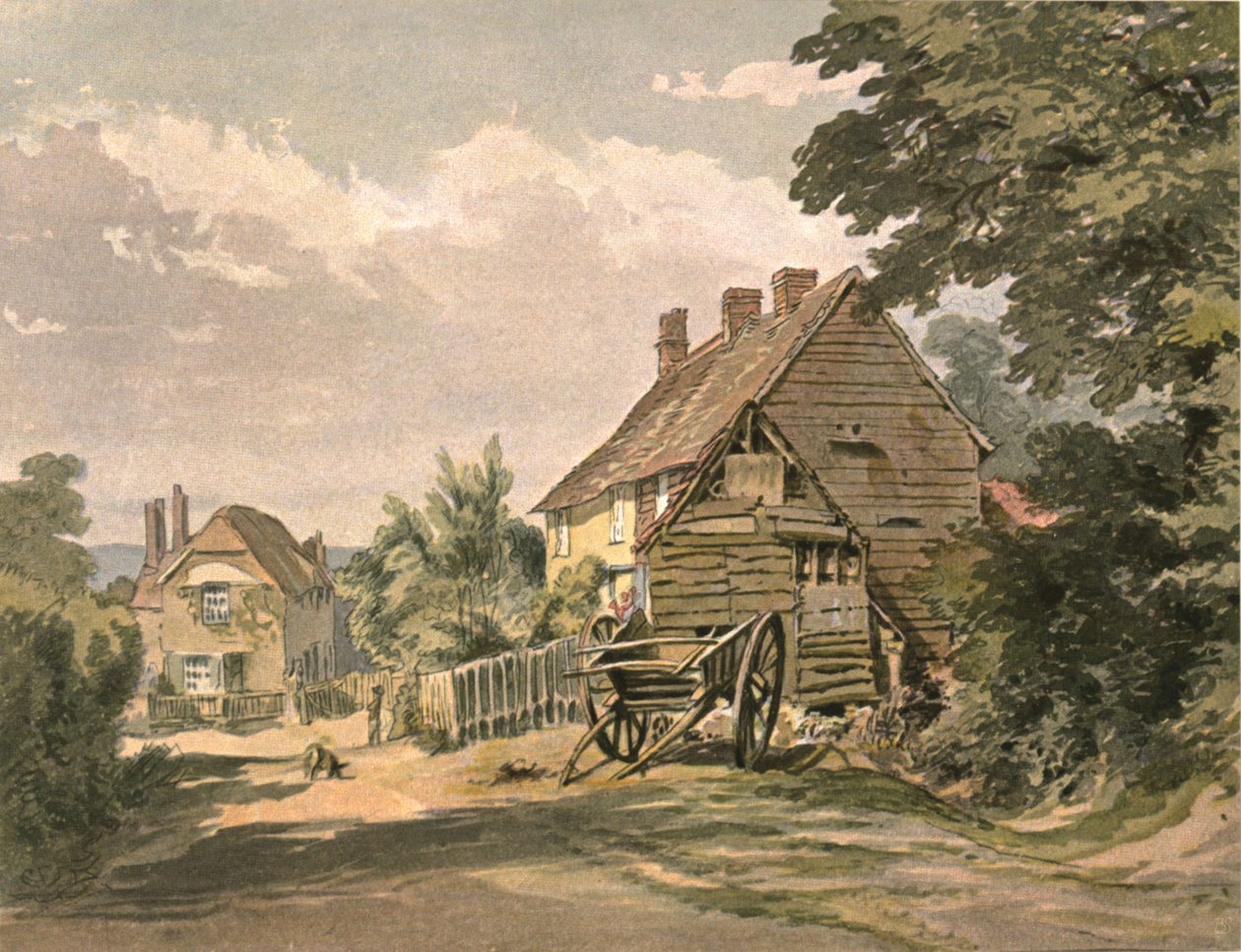 Casas da vila, c1900. de Unbekannt
