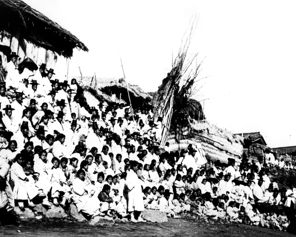 Aldeões, Coréia, 1900 de Unbekannt