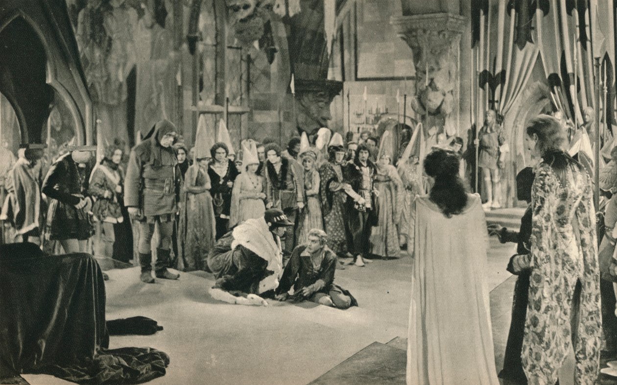 Villon John Barrymore ameaçado de morte por Louis XI, 1927 de Unbekannt