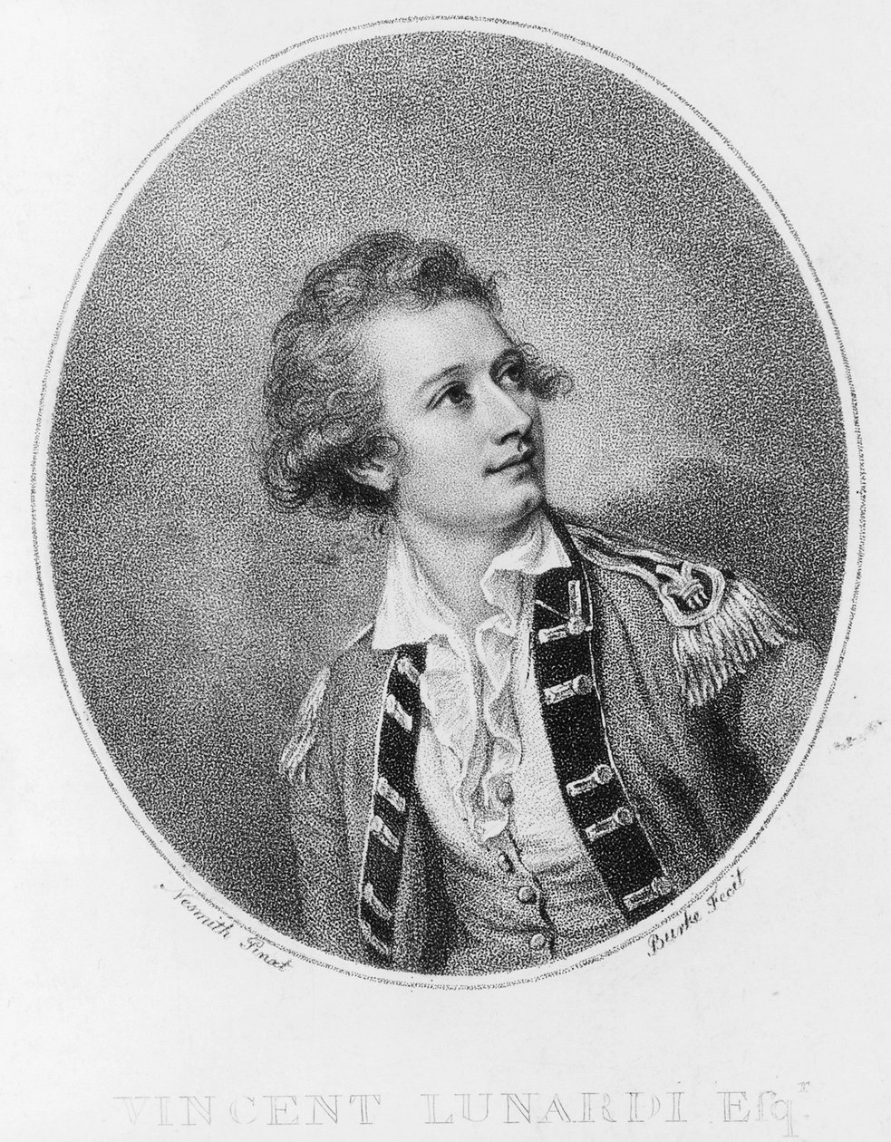 Vincenzo Lunardi, c1770 de Unbekannt