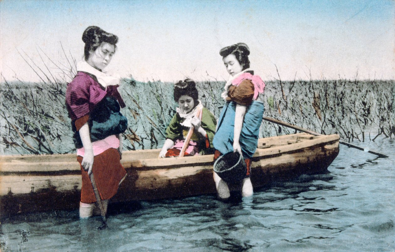 Cartão francês do vintage, c1900 de Unbekannt